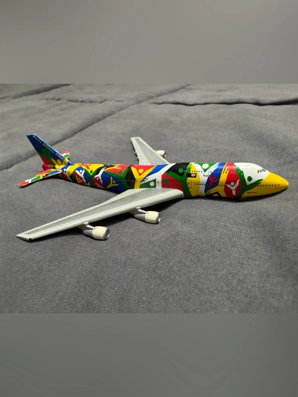 Herpa South African Airways B 747-312 1:500 Rare